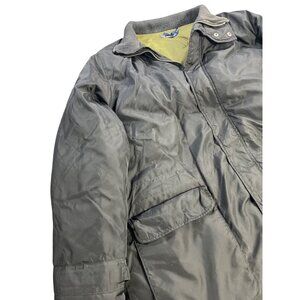 Polo Ralph Lauren Mens Black Down Nylon Vintage XXL Winter Coat Please read